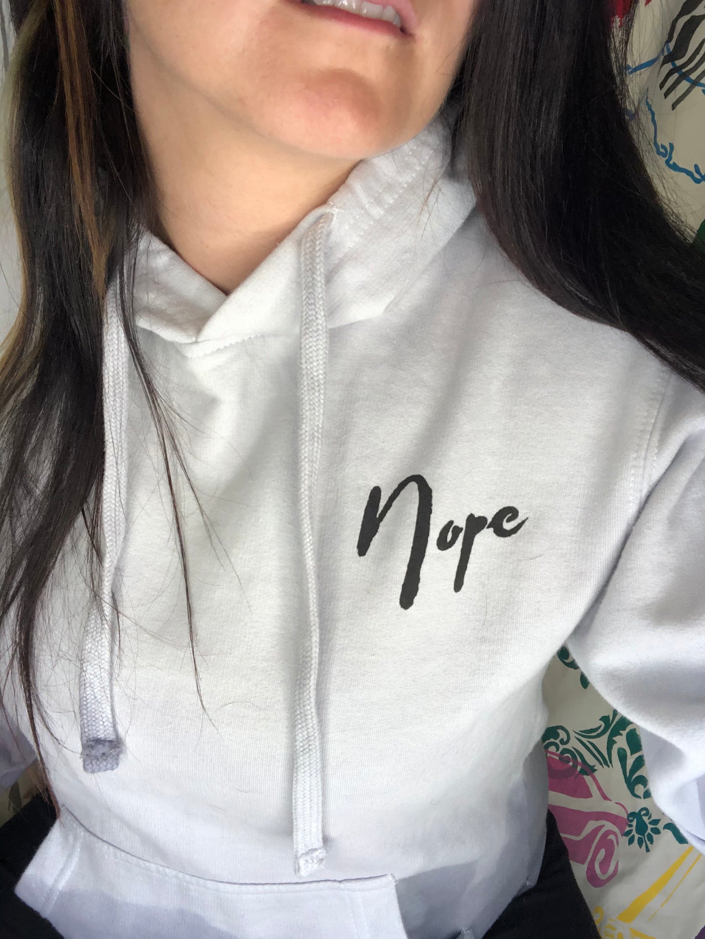 Nope Ombre Hoodie