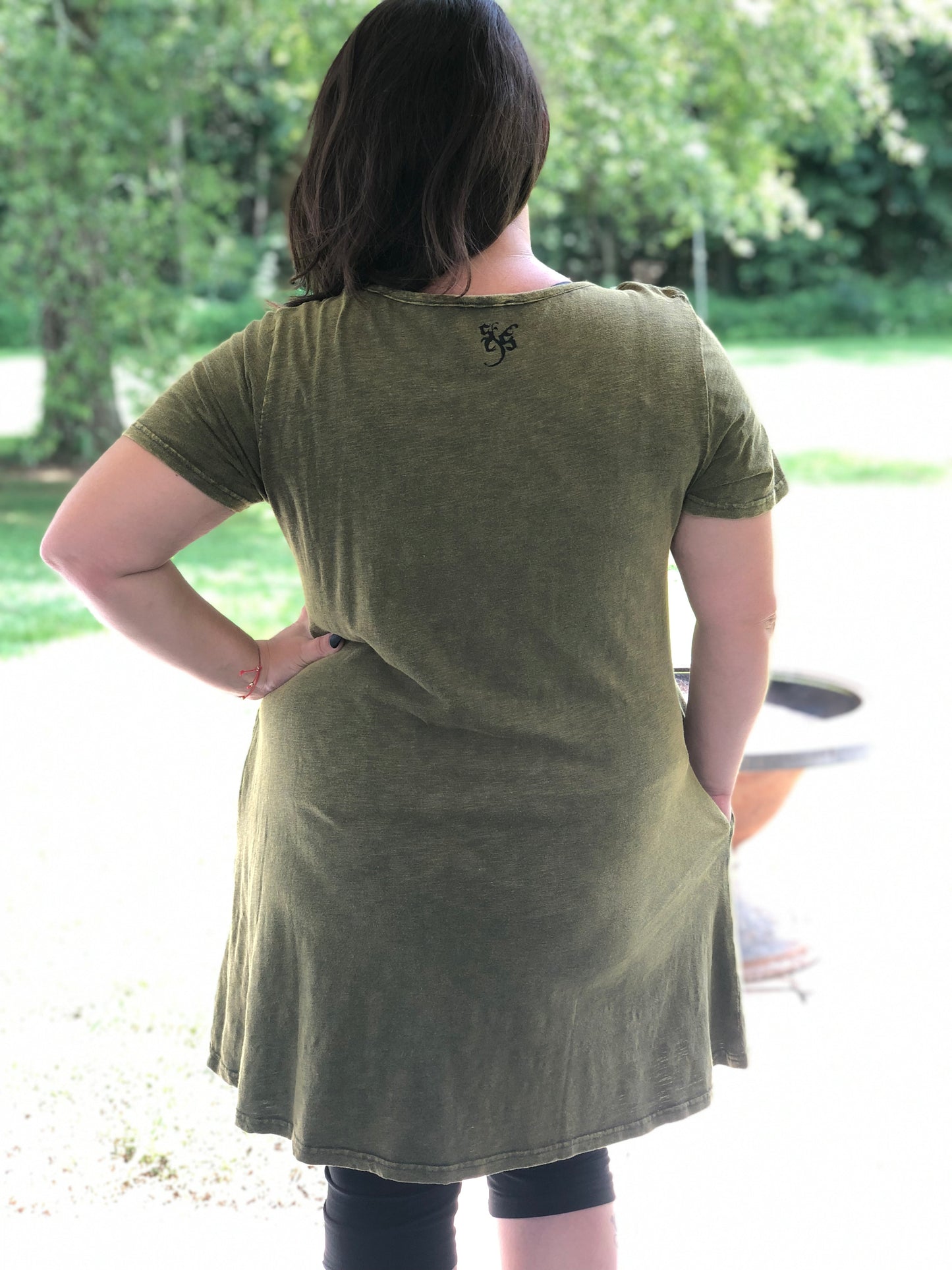 Stay Weird shirt dress Plus sized