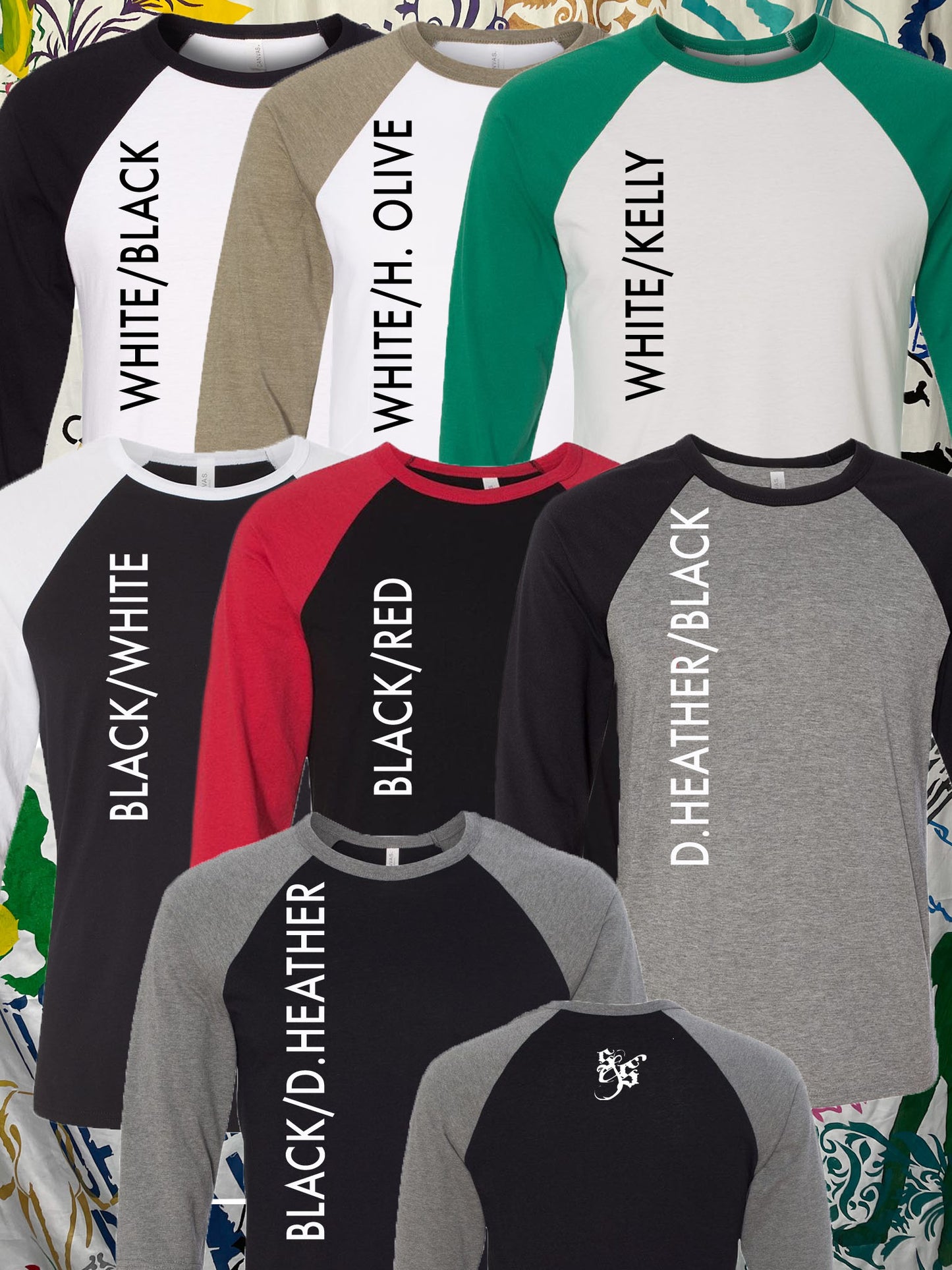 Dust N Bones Unisex Baseball Tee