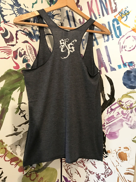 The Gentleman Ladies Premium Racerback Tank