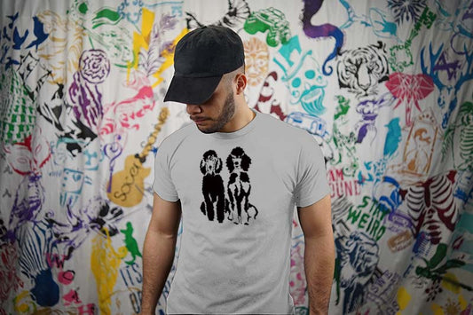 Poodle Duo Unisex Crew Neck T-shirt