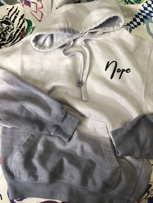 Nope Ombre Hoodie