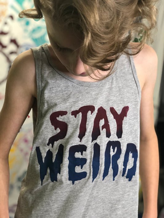 Stay Weird Youth Tank