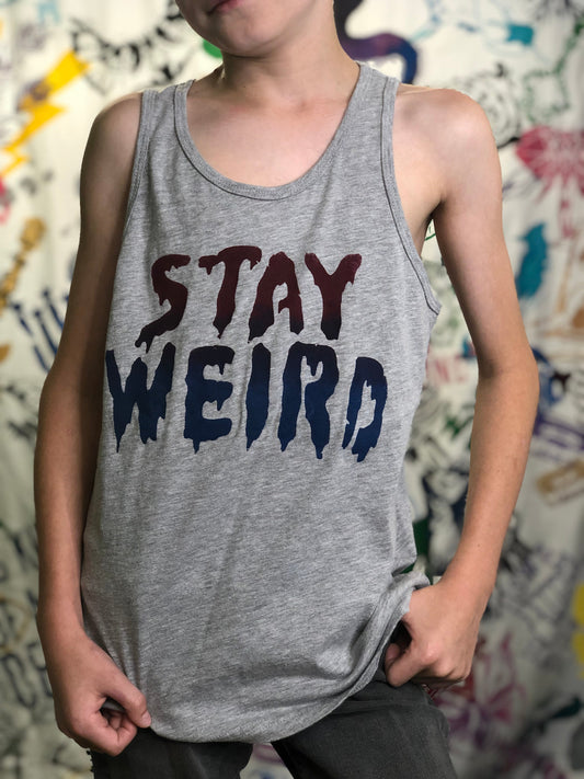 Stay Weird Youth Tank