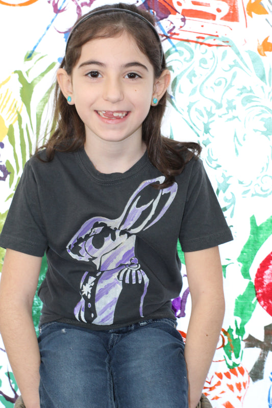 Regal Rabbit Earthy Youth Premium Tee