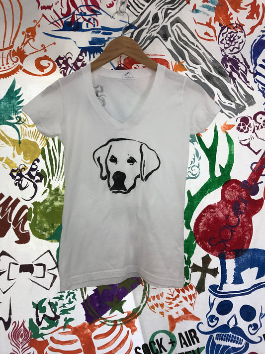 Lab Ladies V-Neck T-shirt