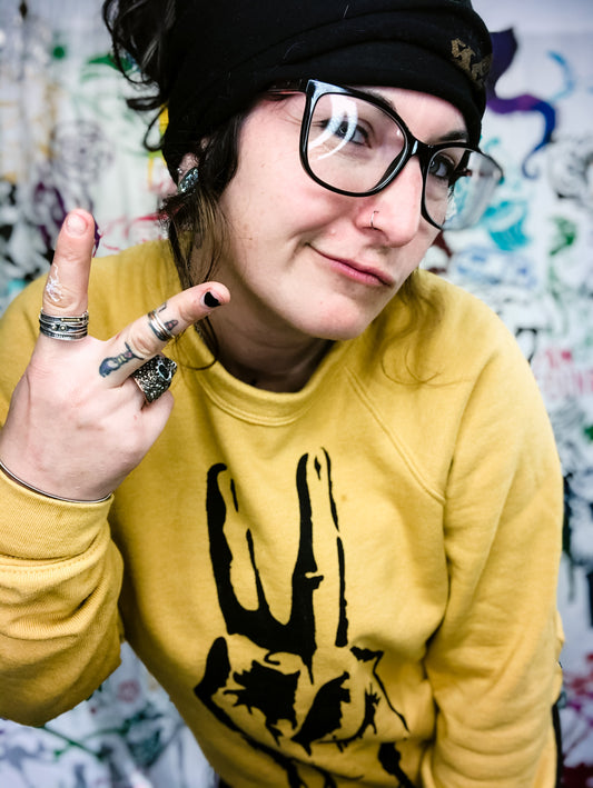 *Deuces RAGLAN SWEATSHIRT