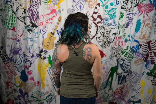 Regal Rabbit Ladies Premium Racerback Tank