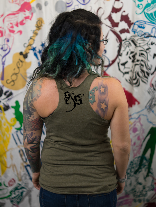 Camper Ladies Premium Racerback Tank