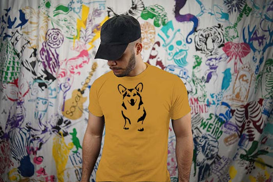 Corgi Unisex Crew Neck T-shirt