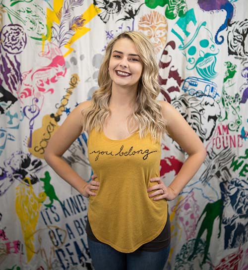 You Belong Ladies Festival Tank