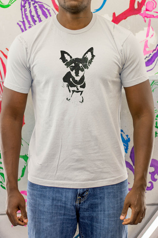 Long-haired Chihuahua Unisex Crew Neck T-shirt