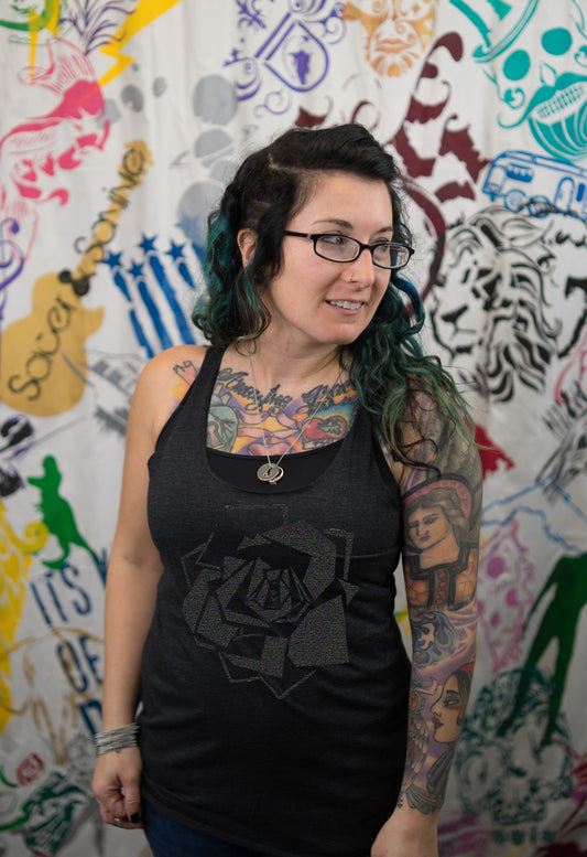 GeoRose Ladies Premium Racerback Tank