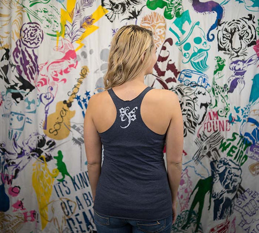 Dust N Bones Ladies Premium Racerback Tank