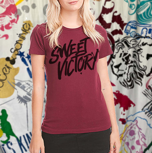 Sweet Victory Ladies Crew Neck T-Shirt