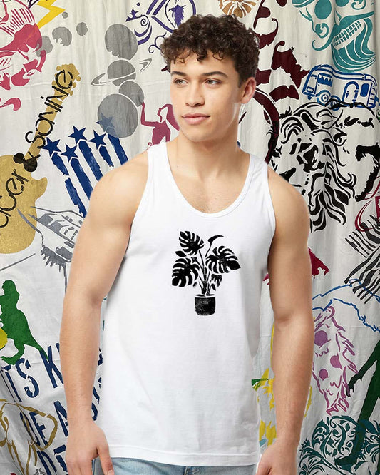Monstera Unisex Tank