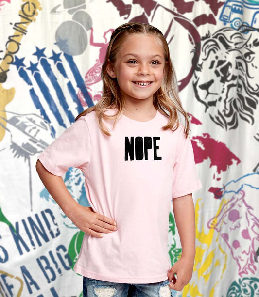 Nope Bold Brights Youth Premium Tee