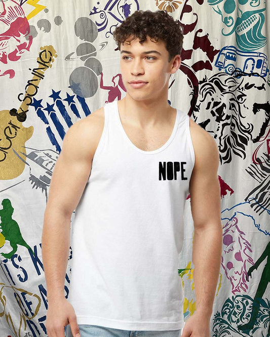 Nope Bold Unisex Tank