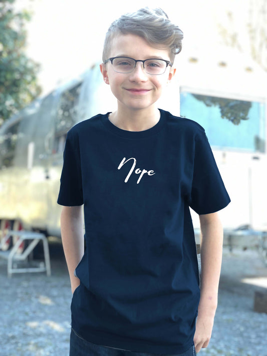 Nope Script Brights Youth Premium Tee