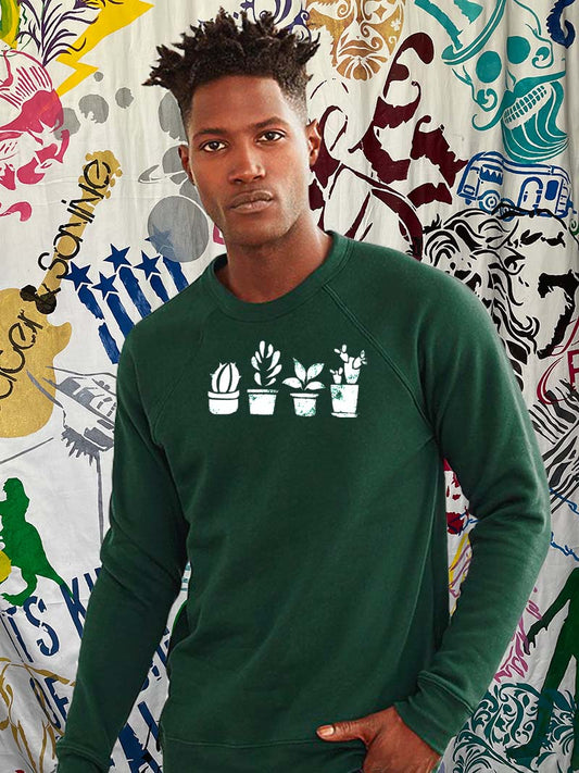 Plant Lineup Raglan Sweatshirt