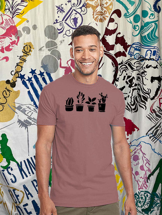 Plant Lineup Unisex Crew Neck T-shirt