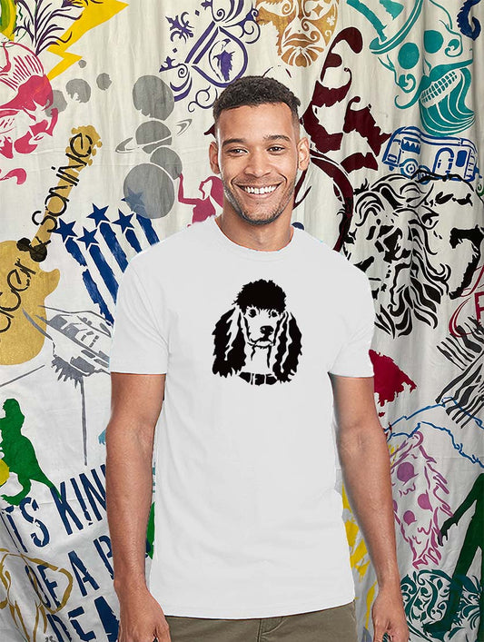Poodle A Unisex Crew Neck T-shirt