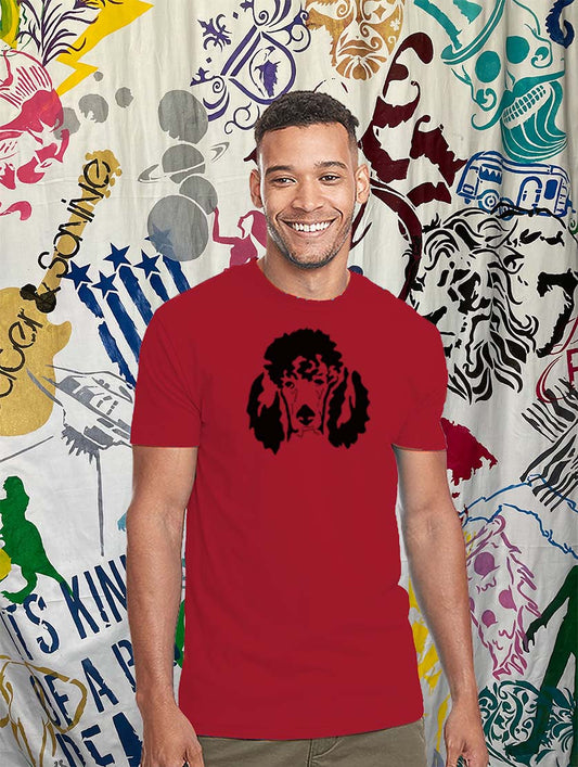 Poodle B Unisex Crew Neck T-shirt