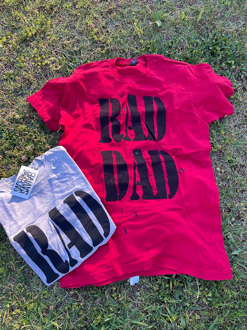Rad Dad Unisex Crew Neck T-shirt