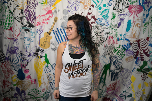 Sweet Victory Ladies Premium Racerback Tank
